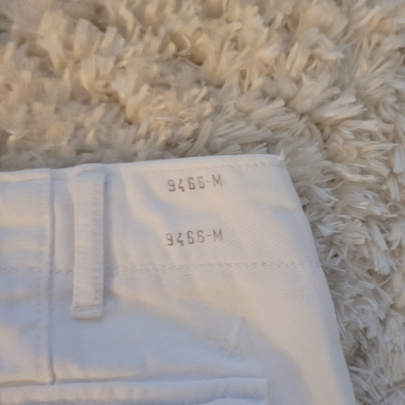 AE Outfitters White Denim/Cotton hip-hugger Pants - Picture 6 of 9